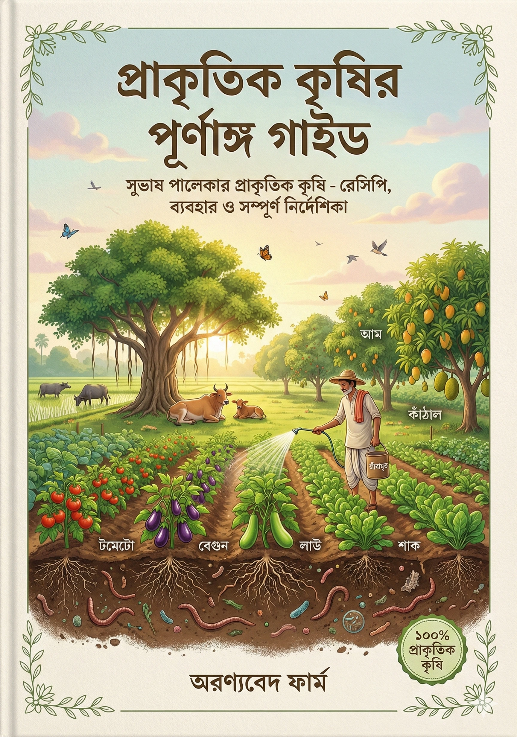 প্রাকৃতিক কৃষির পূর্ণাঙ্গ গাইড Cover