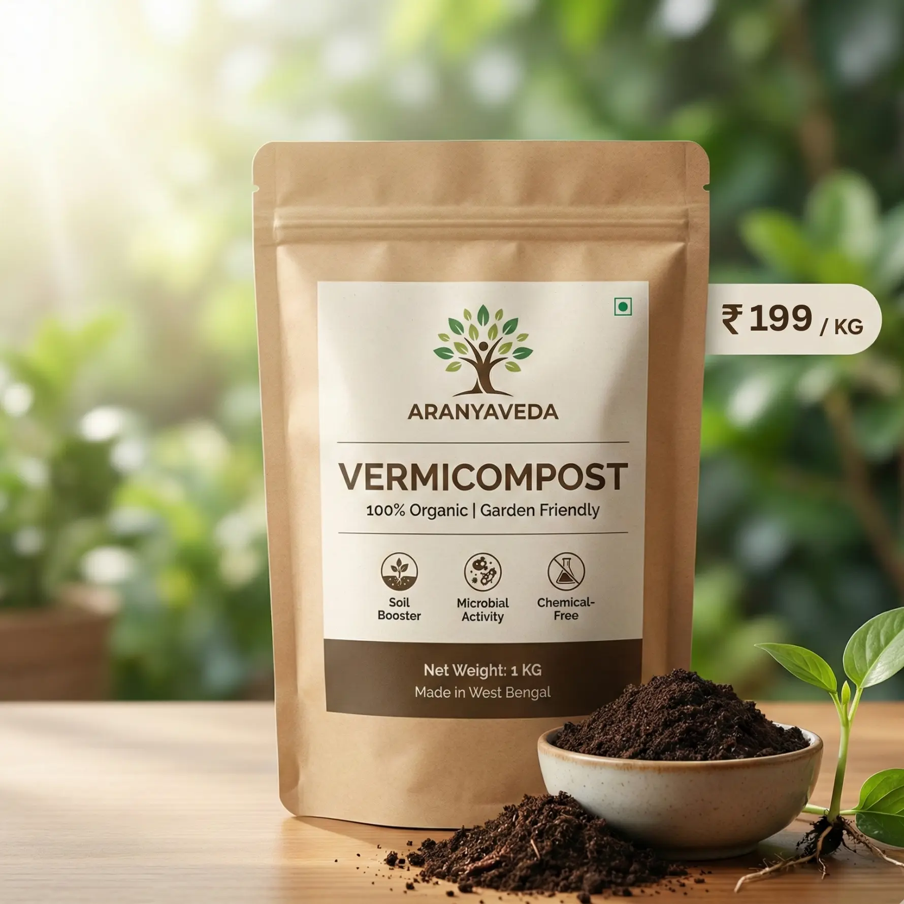 1kg Vermicompost