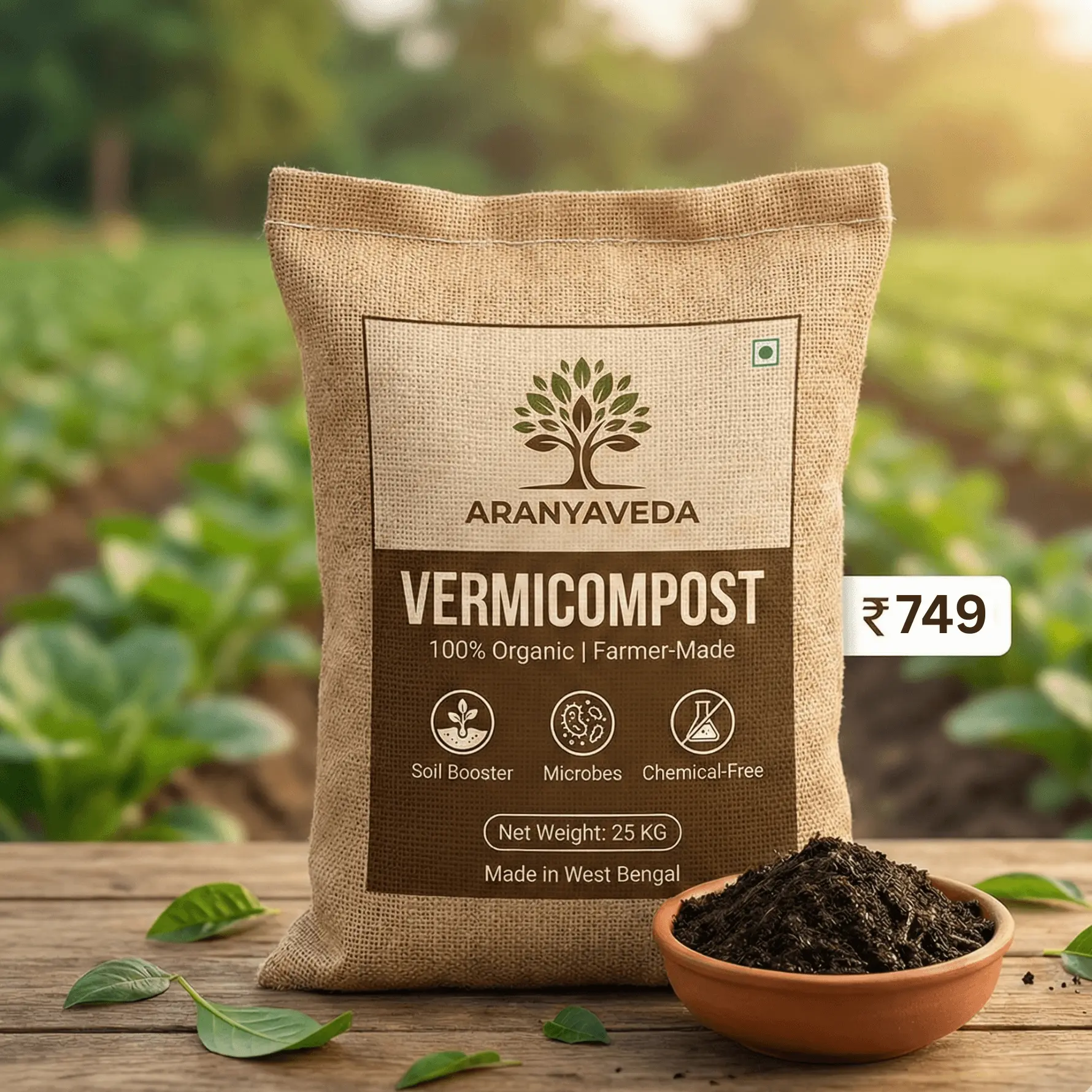 20kg Vermicompost